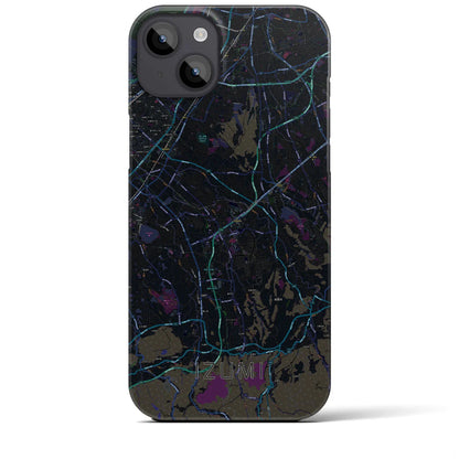 【和泉（大阪府）】地図柄iPhoneケース（バックカバータイプ）