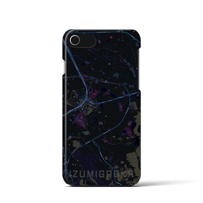 【泉ケ丘（大阪府）】地図柄iPhoneケース（バックカバータイプ）