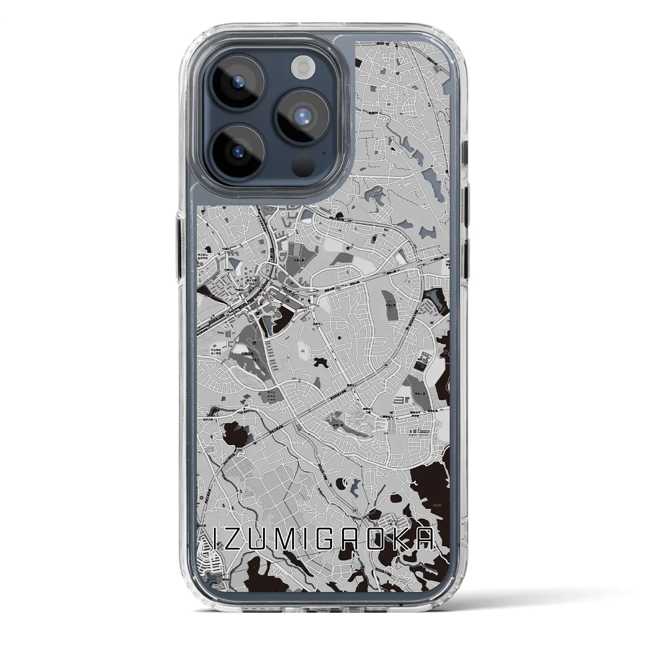【泉ケ丘（大阪府）】地図柄iPhoneケース（MagSafeタイプ）