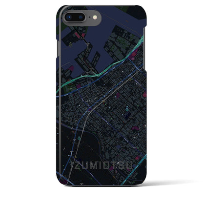 【泉大津（大阪府）】地図柄iPhoneケース（バックカバータイプ）