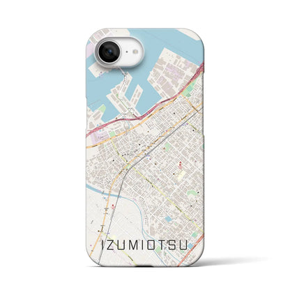 【泉大津（大阪府）】地図柄iPhoneケース（バックカバータイプ）