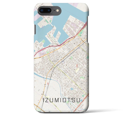 【泉大津（大阪府）】地図柄iPhoneケース（バックカバータイプ）