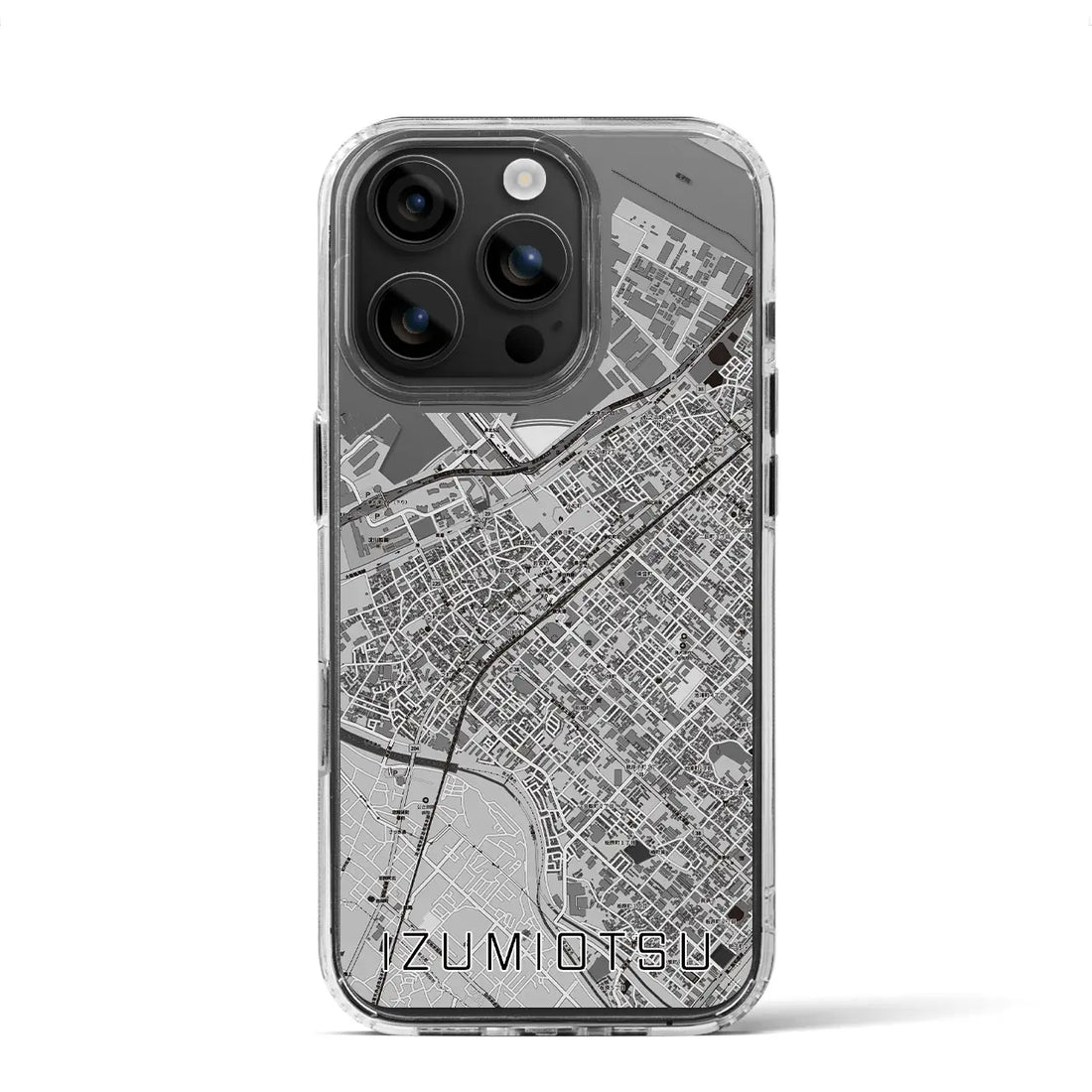 【泉大津（大阪府）】地図柄iPhoneケース（MagSafeタイプ）