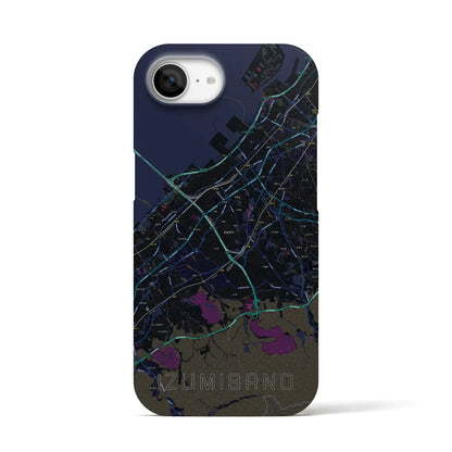 【泉佐野（大阪府）】地図柄iPhoneケース（バックカバータイプ）