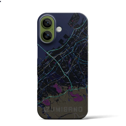 【泉佐野（大阪府）】地図柄iPhoneケース（バックカバータイプ）