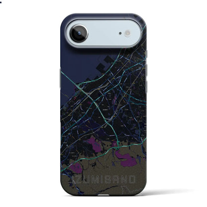 【泉佐野（大阪府）】地図柄iPhoneケース（バックカバータイプ）