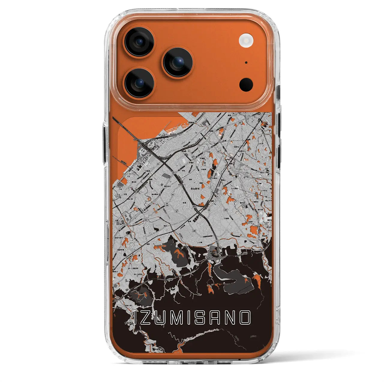 【泉佐野（大阪府）】地図柄iPhoneケース（MagSafeタイプ）