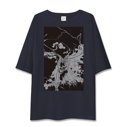 【出雲横田（島根県）】地図柄ビッグシルエットTシャツ