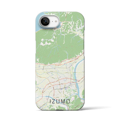 【出雲（島根県）】地図柄iPhoneケース（バックカバータイプ）