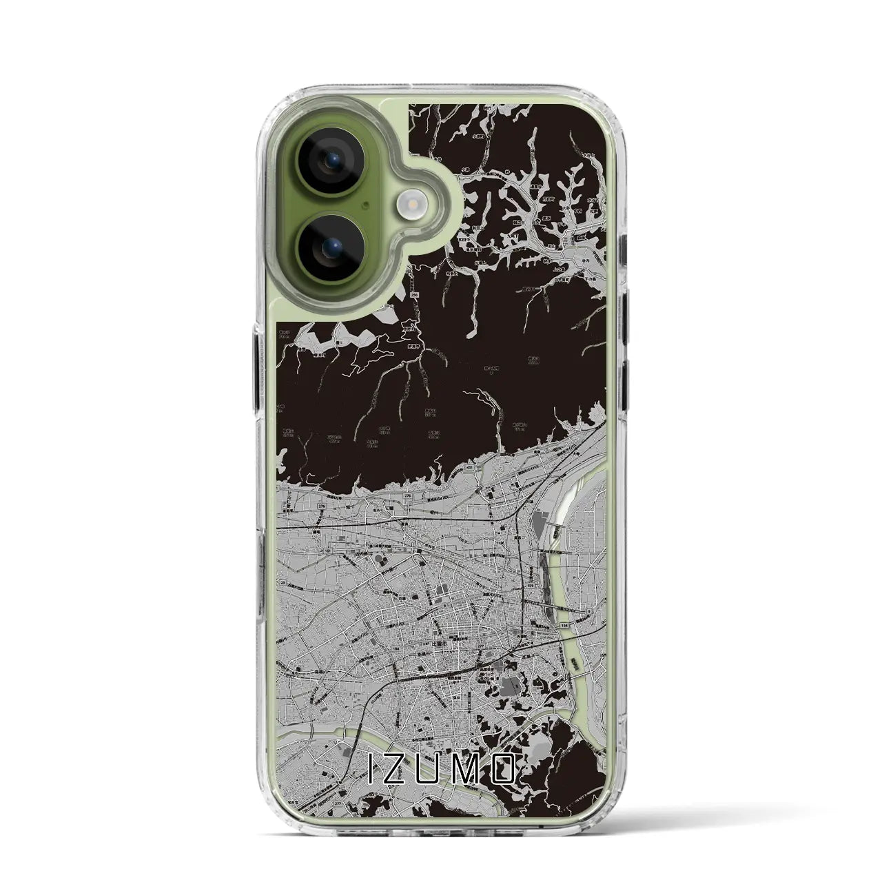 【出雲（島根県）】地図柄iPhoneケース（MagSafeタイプ）