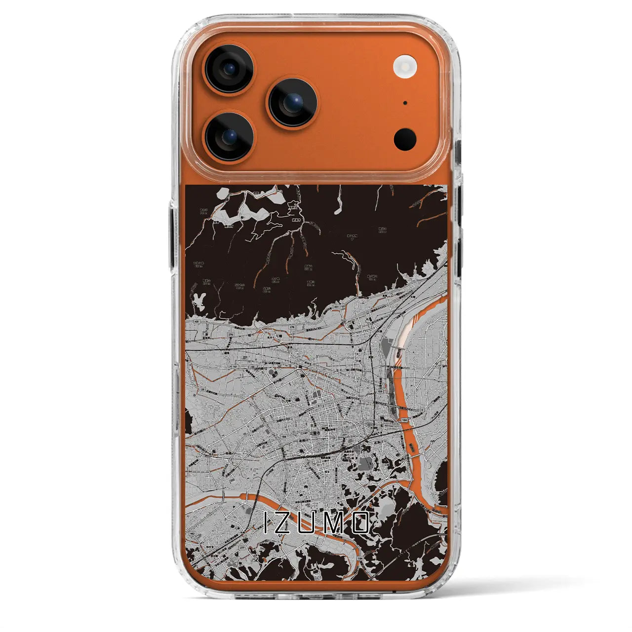 【出雲（島根県）】地図柄iPhoneケース（MagSafeタイプ）