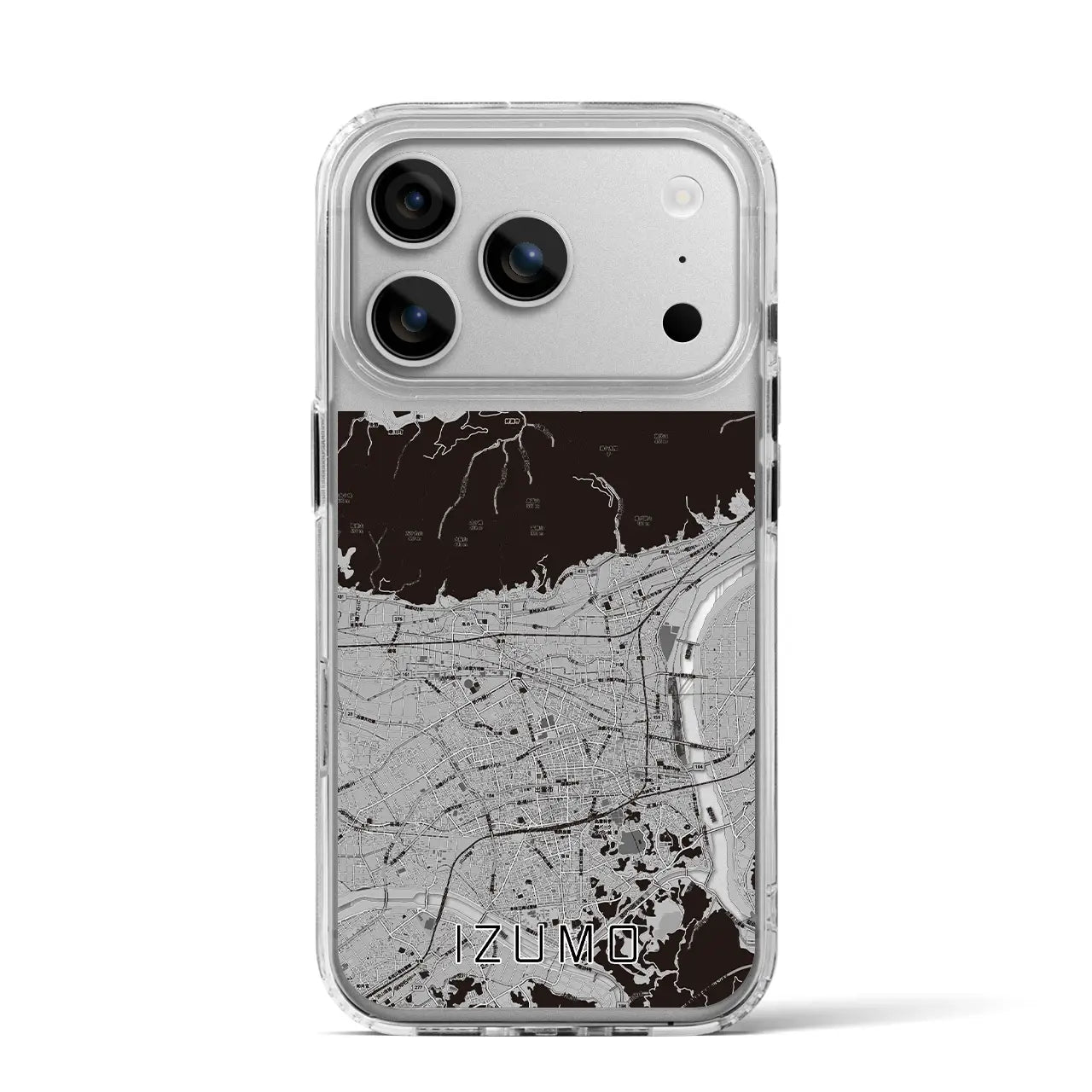 【出雲（島根県）】地図柄iPhoneケース（MagSafeタイプ）