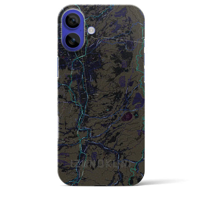 【伊豆の国（静岡県）】地図柄iPhoneケース（バックカバータイプ）