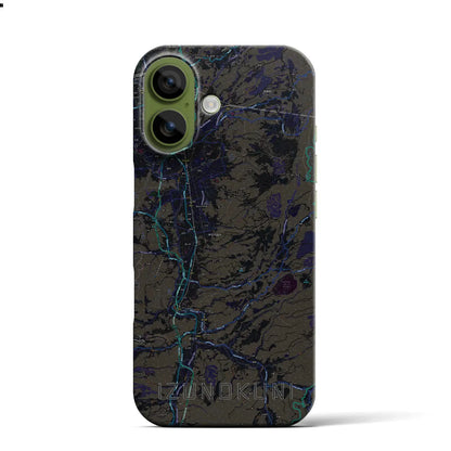 【伊豆の国（静岡県）】地図柄iPhoneケース（バックカバータイプ）