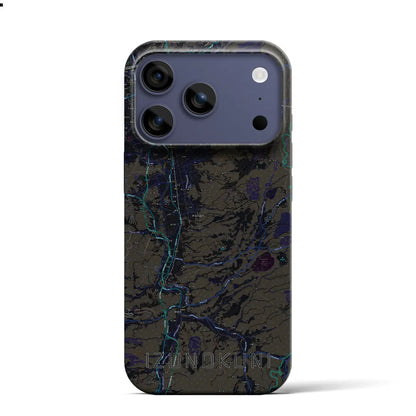 【伊豆の国（静岡県）】地図柄iPhoneケース（バックカバータイプ）