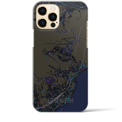 【伊豆山（静岡県）】地図柄iPhoneケース（バックカバータイプ）