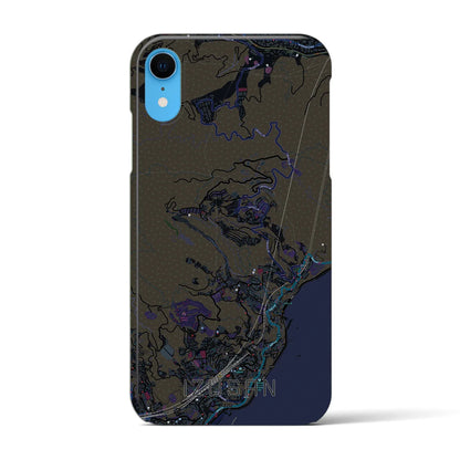 【伊豆山（静岡県）】地図柄iPhoneケース（バックカバータイプ）