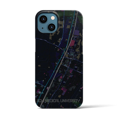 【自治医大（栃木県）】地図柄iPhoneケース（バックカバータイプ）