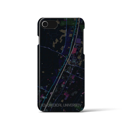 【自治医大（栃木県）】地図柄iPhoneケース（バックカバータイプ）