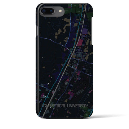 【自治医大（栃木県）】地図柄iPhoneケース（バックカバータイプ）