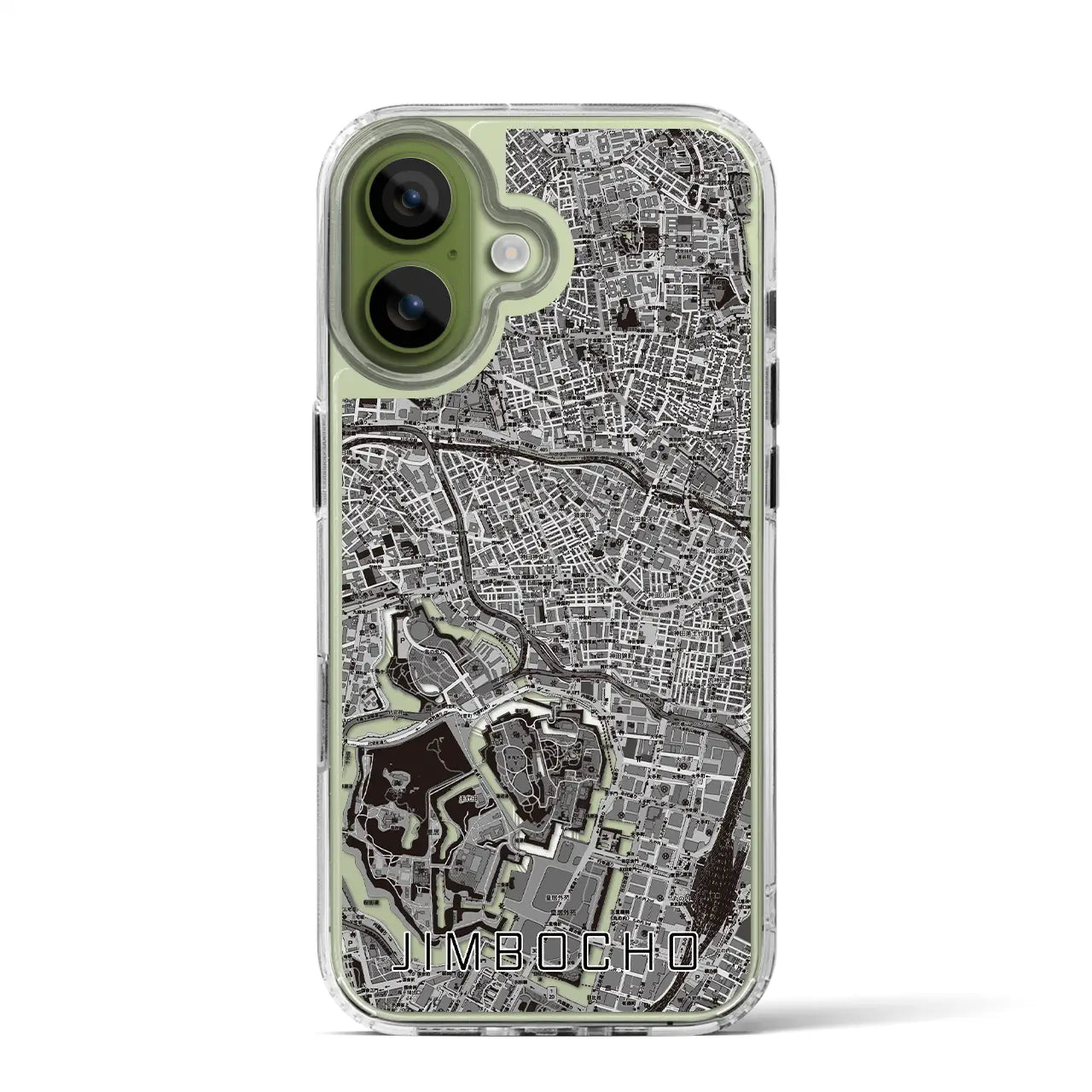 【神保町（東京都）】地図柄iPhoneケース（MagSafeタイプ）