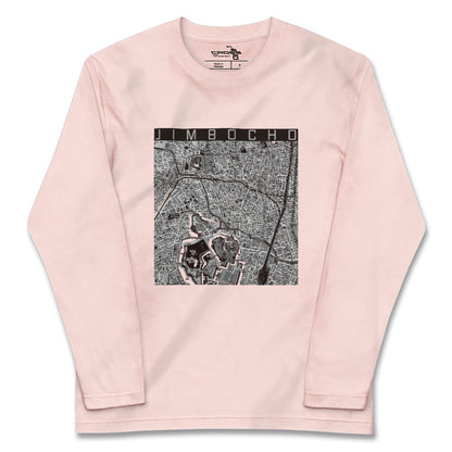 【神保町（東京都）】地図柄ロングスリーブTシャツ