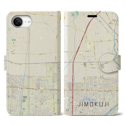 【甚目寺（愛知県）】地図柄iPhoneケース（手帳タイプ）