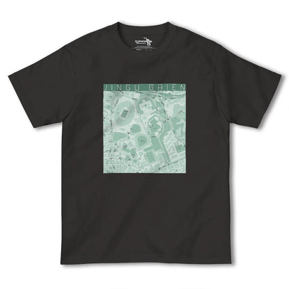 【神宮外苑カラー】地図柄ヘビーウェイトTシャツ