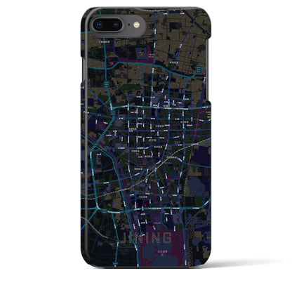 【済寧（中華人民共和国）】地図柄iPhoneケース（バックカバータイプ）