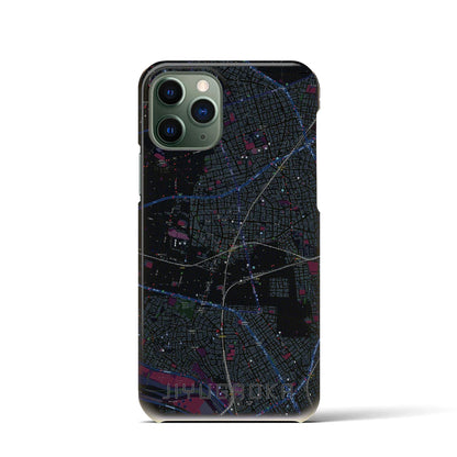 【自由が丘（東京都）】地図柄iPhoneケース（バックカバータイプ）