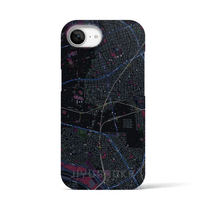 【自由が丘（東京都）】地図柄iPhoneケース（バックカバータイプ）