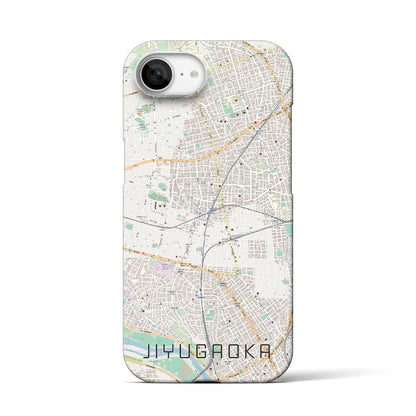 【自由が丘（東京都）】地図柄iPhoneケース（バックカバータイプ）