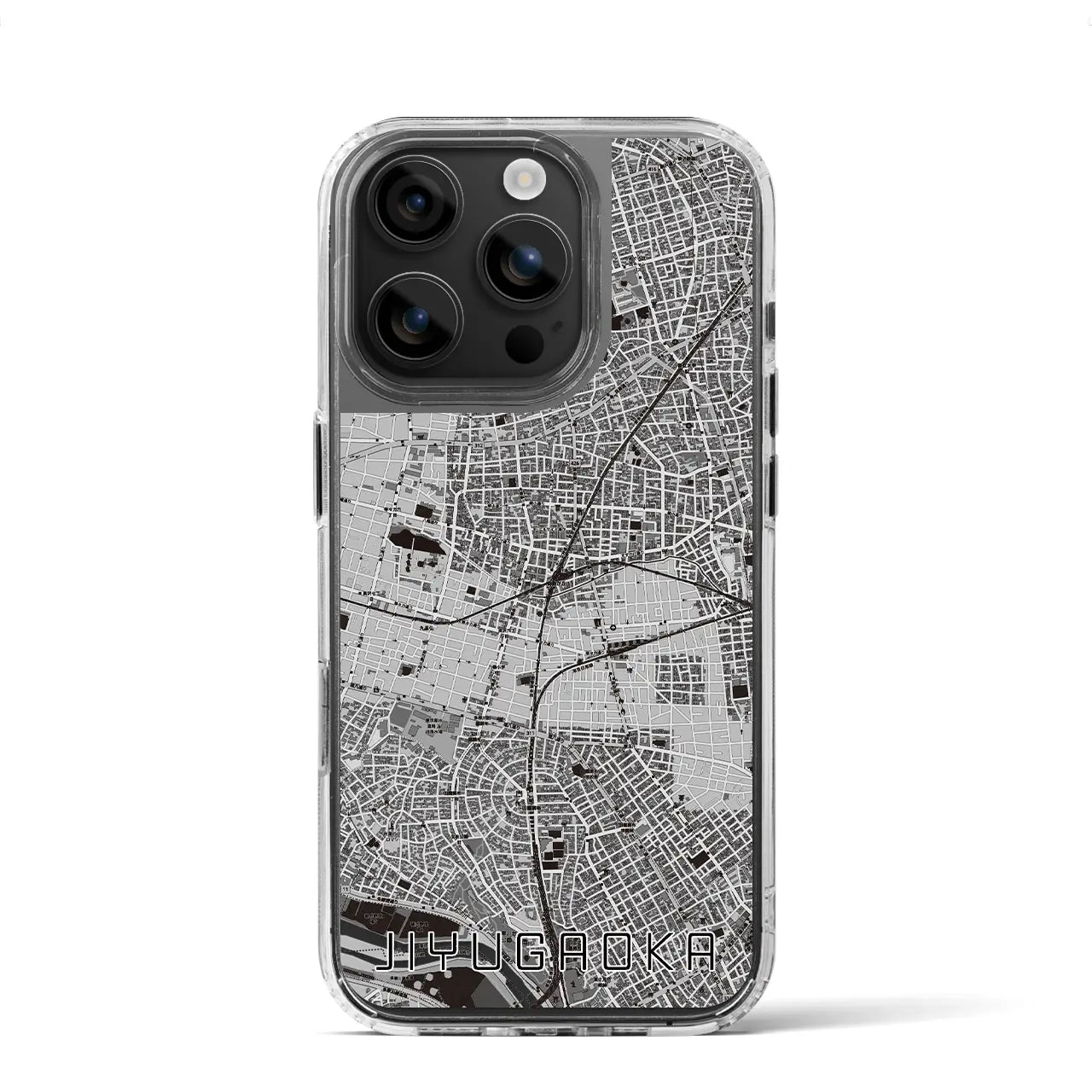 【自由が丘（東京都）】地図柄iPhoneケース（MagSafeタイプ）