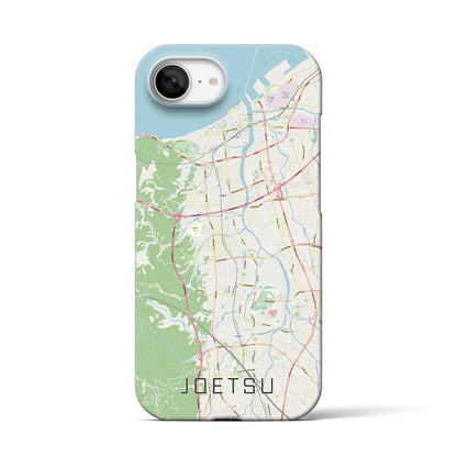 【上越（新潟県）】地図柄iPhoneケース（バックカバータイプ）