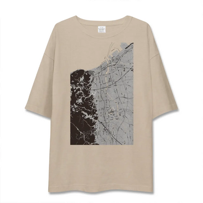 【上越（新潟県）】地図柄ビッグシルエットTシャツ