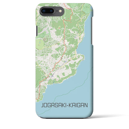 【城ヶ崎海岸（静岡県）】地図柄iPhoneケース（バックカバータイプ）