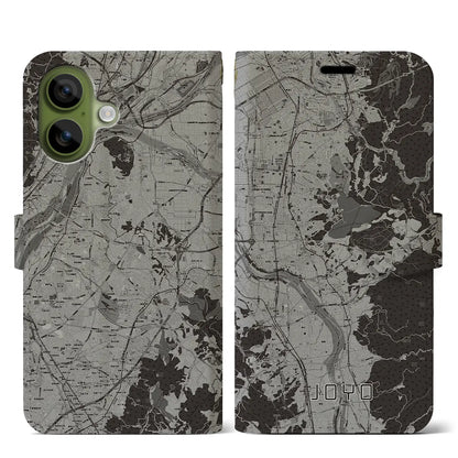 【城陽（京都府）】地図柄iPhoneケース（手帳タイプ）