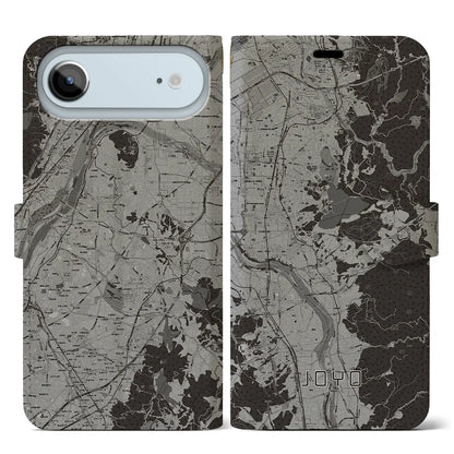 【城陽（京都府）】地図柄iPhoneケース（手帳タイプ）