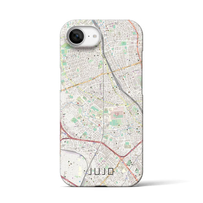 【十条（東京都）】地図柄iPhoneケース（バックカバータイプ）