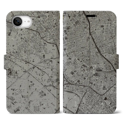 【十条（東京都）】地図柄iPhoneケース（手帳タイプ）