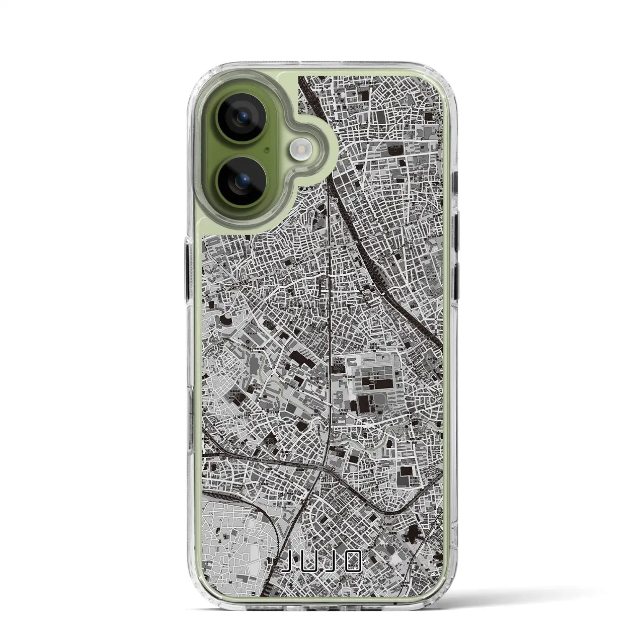 【十条（東京都）】地図柄iPhoneケース（MagSafeタイプ）