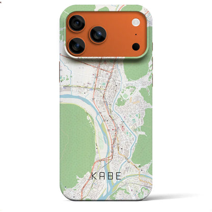 【可部（広島県）】地図柄iPhoneケース（バックカバータイプ）