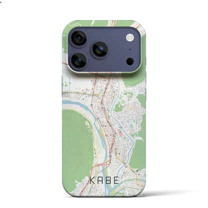 【可部（広島県）】地図柄iPhoneケース（バックカバータイプ）