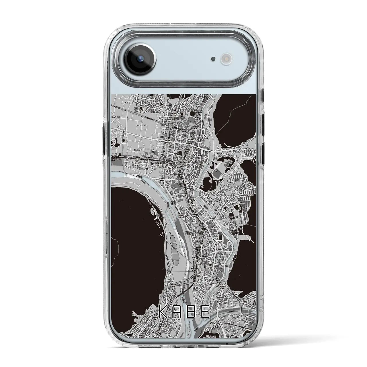 【可部（広島県）】地図柄iPhoneケース（MagSafeタイプ）