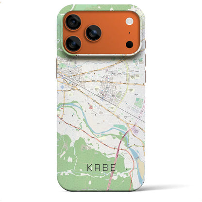 【河辺（東京都）】地図柄iPhoneケース（バックカバータイプ）