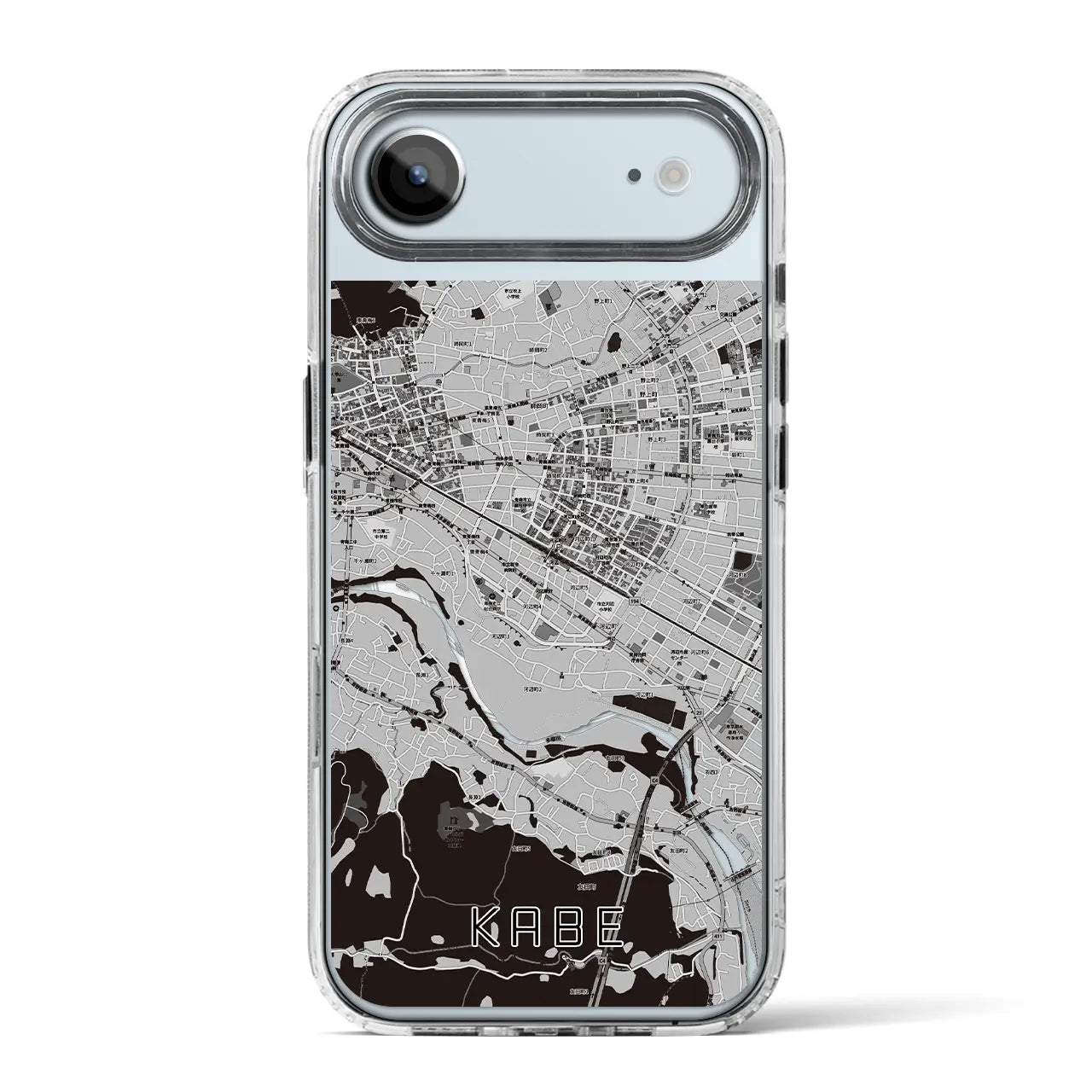 【河辺（東京都）】地図柄iPhoneケース（MagSafeタイプ）