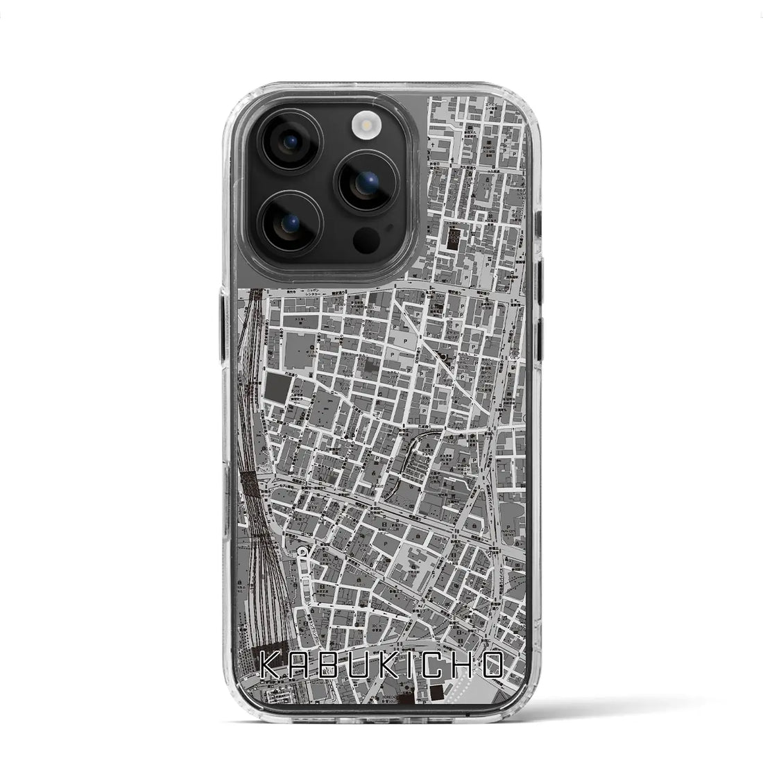 【歌舞伎町（東京都）】地図柄iPhoneケース（MagSafeタイプ）