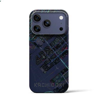 【勝どき（東京都）】地図柄iPhoneケース（バックカバータイプ）
