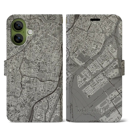 【勝どき（東京都）】地図柄iPhoneケース（手帳タイプ）