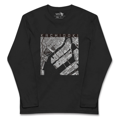 【勝どき（東京都）】地図柄ロングスリーブTシャツ
